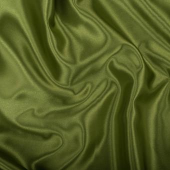 Satin Stoff - Olive 