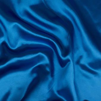 Satin Stoff Deko - Royalblau 