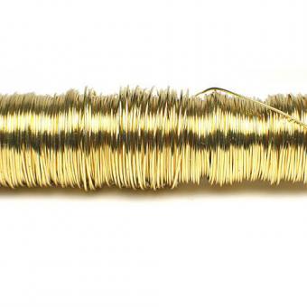Decolackdraht - 0,5 mm - 50 Meter - Gold 