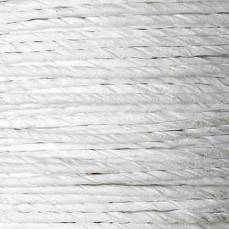 Papierdraht - 2 mm - 10 Meter - Weiss 
