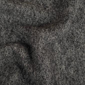 Walkloden 100% Wolle - Grau-Melange 