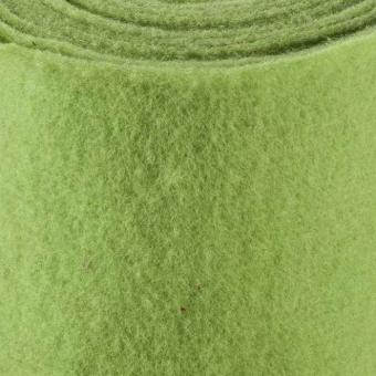 Wollfilz 15 cm breit - 5mm stark - Hellgrün 